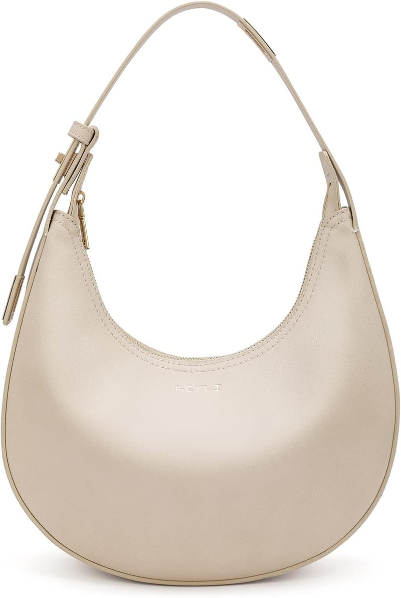 Keyli Shoulder Bag for Women Stylish Casual Clutch Purses for Women 3 Ways Adjust Strap Hobo Handbags with Zip Closure - Image 1